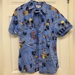 WORN ONCE Haggar Tropical Collared Shirt